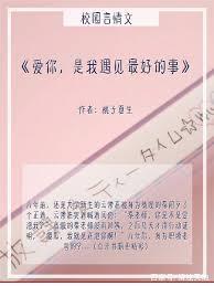 爱你,是我遇见最好的事